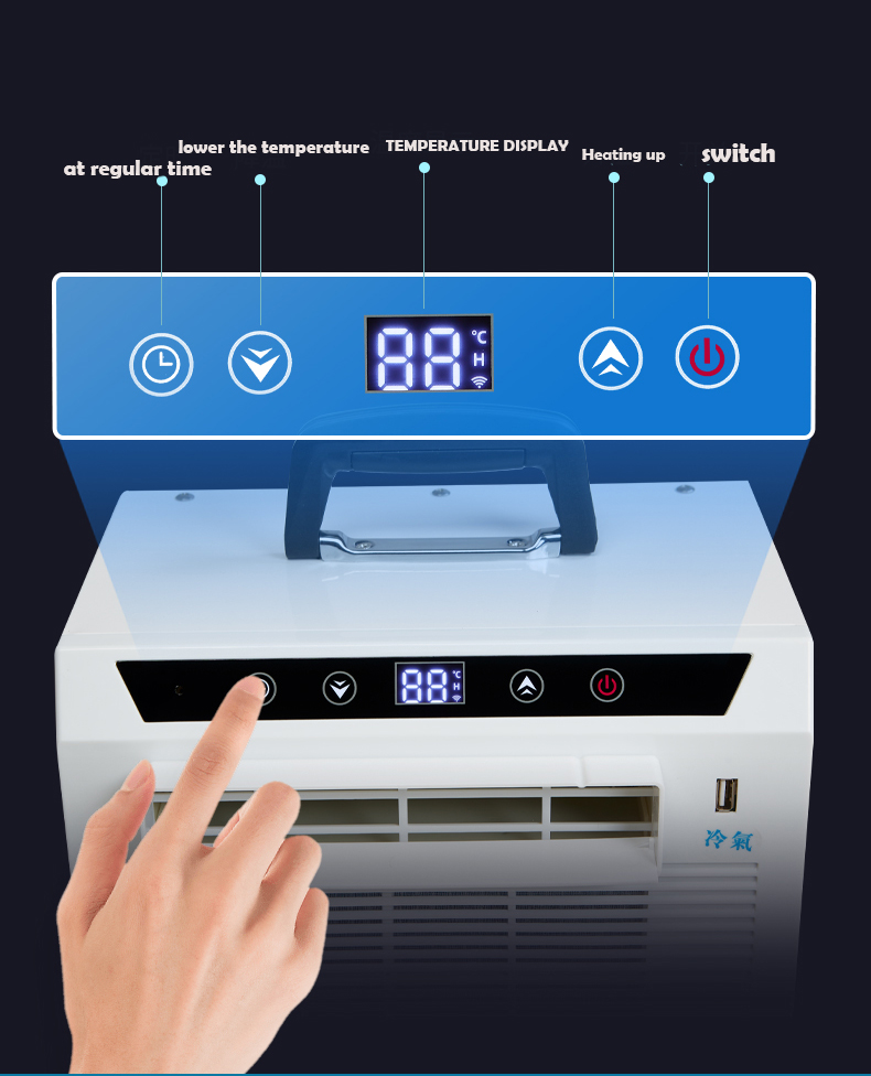 Split Air Conditioner HHR-20-110V 60Hz R134a Remote Controller