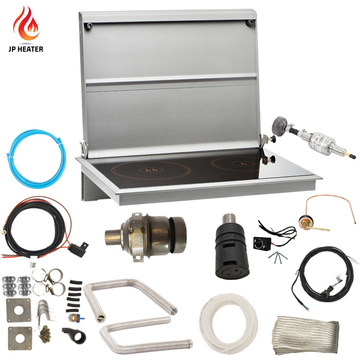 2.2KW 12V Diesel Cooker and Air Heater Combi Kit, working altitude 5000m