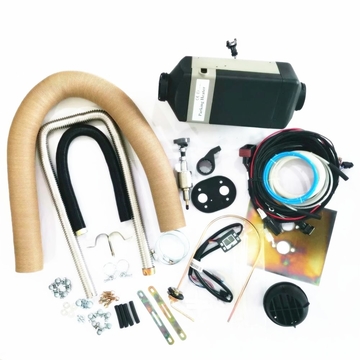 2KW 12V Gasline Air Heater LCD / Knob Switch 5000m Working Altitude
