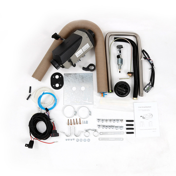 2.2KW 24V Diesel Air Heater Kit LCD Switch 5000m Working Altitude