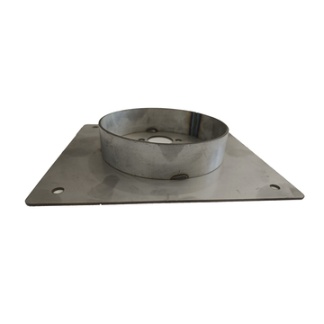 Round mounting plate mount the heater to wall or floor