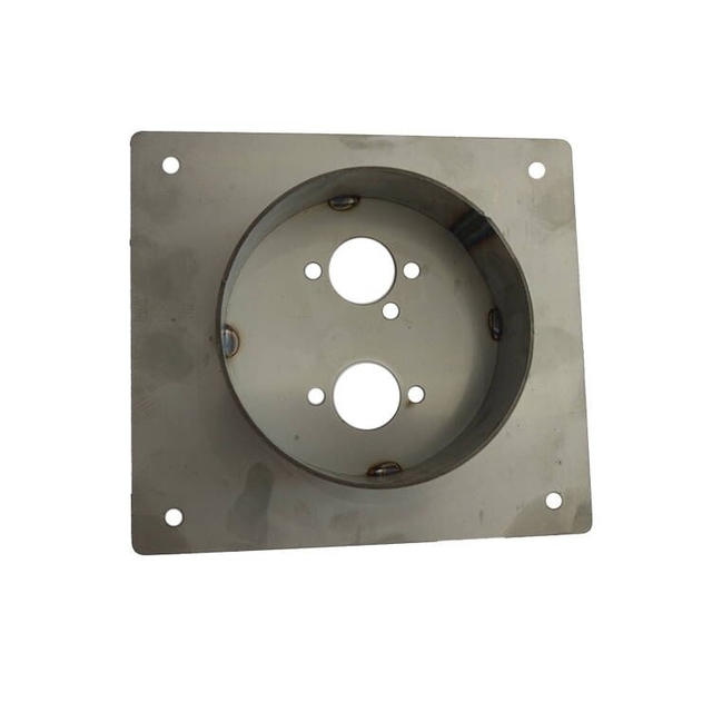 Round mounting plate mount the heater to wall or floor